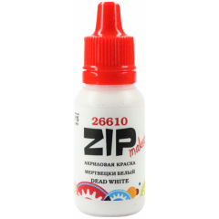 Краска ZIPMaket Paint acrylic Dead White, 15 мл