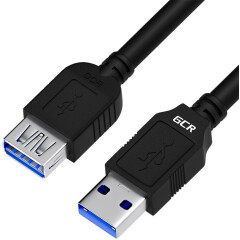 Кабель удлинительный USB A (M) - A (F), 3м, Greenconnect GCR-54570