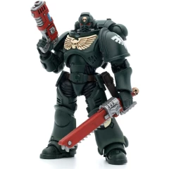 Фигурка JOYTOY Warhammer 40K Dark Angels Intercessors Sergeant Caslan