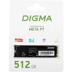 Накопитель SSD 512Gb Digma Meta P7 (DGSM4512GP73T)