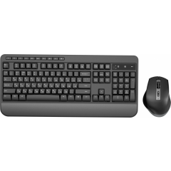 Клавиатура + мышь Oklick S290W Black