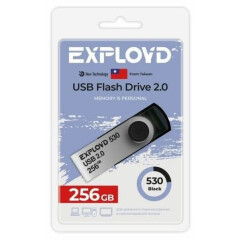 USB Flash накопитель 256Gb Exployd 530 Black