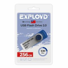 USB Flash накопитель 256Gb Exployd 530 Blue