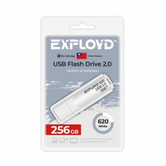 USB Flash накопитель 256Gb Exployd 620 White