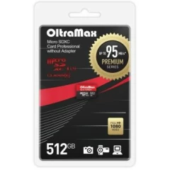 Карта памяти 512Gb MicroSD OltraMax Premium