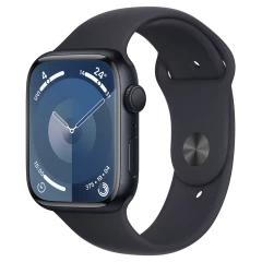 Умные часы Apple Watch Series 9 45mm Midnight Aluminum Case with Midnight Sport Band S/M (MR993ZP/A)