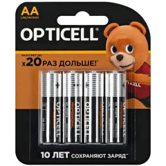 Батарейка Opticell Basic (AA, Alkaline, 4 шт)