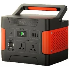 Портативная зарядная станция Itel Solar Generator 600 Black/Orange