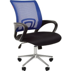 Офисное кресло Chairman 696 TW Blue/Chrome