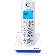 Радиотелефон Alcatel S230 White/Blue