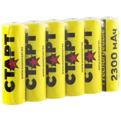 Аккумулятор СТАРТ (AA, 2300mAh, 6 шт)