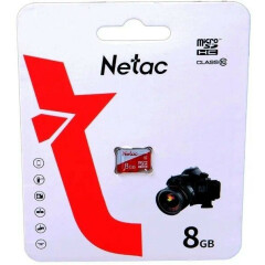 Карта памяти 8Gb MicroSD Netac P500 ECO (NT02P500ECO-008G-S)