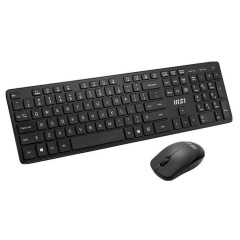 Клавиатура + мышь MSI Wireless Keyboard+Mouse Black (RF1430-RU-MA004)