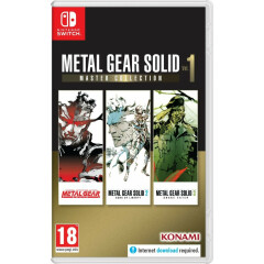 Игра METAL GEAR SOLID: MASTER COLLECTION Vol.1 для Nintendo Switch