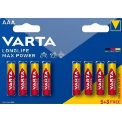 Батарейка Varta Long Life Max Power (AAA, 8 шт)