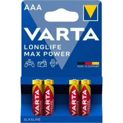 Батарейка Varta Long Life Max Power (AAA, 4 шт)