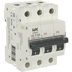 Автоматический выключатель IEK AR-M06N-3-C063