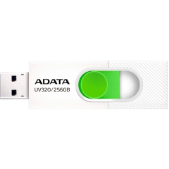 USB Flash накопитель 256Gb ADATA UV320 White/Green