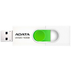 USB Flash накопитель 512Gb ADATA UV320 White/Green