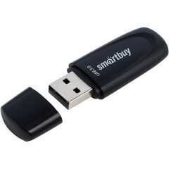 USB Flash накопитель 32Gb SmartBuy Scout Black (SB032GB3SCK)