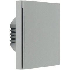 Умный выключатель Aqara Smart Wall Switch H1 Grey (With Neutral, Single Rocker)