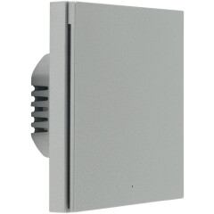 Умный выключатель Aqara Smart Wall Switch H1 Grey (No Neutral, Single Rocker)