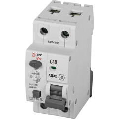 Автоматический выключатель дифференциального тока ЭРА D32E2C40АC30P