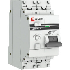 Автоматический выключатель дифференциального тока EKF DA32-50-300-pro