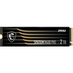 Накопитель SSD 2Tb MSI SPATIUM M480 PRO PLAY (SPATIUM M480 PRO PCIe 4.0 NVMe M.2 2TB PLAY)