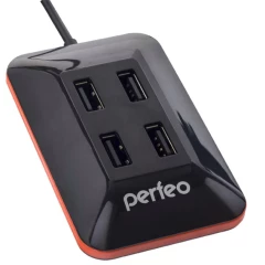 USB-концентратор Perfeo PF-VI-H028 Black