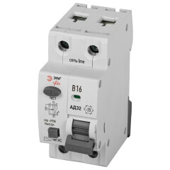 Автоматический выключатель дифференциального тока ЭРА D32E2B16АC10P