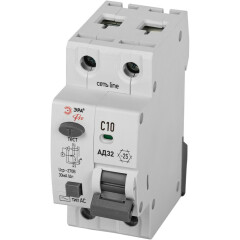 Автоматический выключатель дифференциального тока ЭРА D32E2C10АC30P