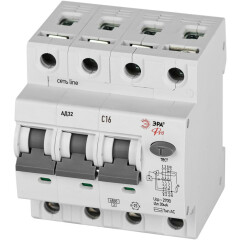 Автоматический выключатель дифференциального тока ЭРА D32E4C16АC30P