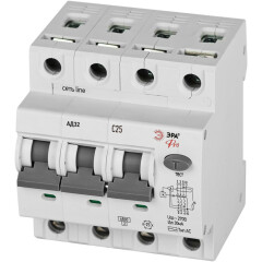 Автоматический выключатель дифференциального тока ЭРА D32E4C25АC30P
