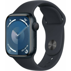 Умные часы Apple Watch Series 9 41mm Midnight Aluminum Case with Midnight Sport Band S/M (MR8W3LL/A)