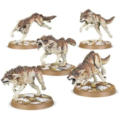 Миниатюра Games Workshop WH40K: Space Wolves Fenrisian Wolves (2021)