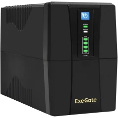 ИБП Exegate Power Back BNB-850 LED (C13,RJ)