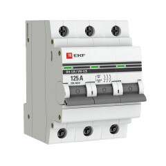 Выключатель нагрузки EKF SL125-3-125-pro