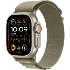 Умные часы Apple Watch Ultra 2 49mm Titanium Case with Olive Alpine Loop Large (MRFK3ZA/A)