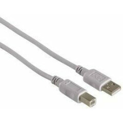 Кабель USB 2.0 A (M) - B (M), 1.5м, HAMA H-34694