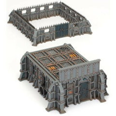 Миниатюра Games Workshop WH40K: Battlezone Fronteris STC Hab-Bunker & Stockades