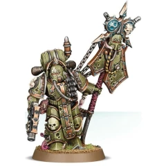 Миниатюра Games Workshop WH40K: Death Guard Plague Marine Icon Bearer (2021)