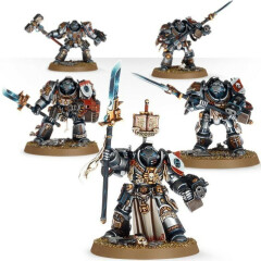 Миниатюры Games Workshop WH40K: Grey Knights Brootherhood Terminator Squad (2021)