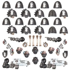 Миниатюра Games Workshop WH40K: Iron Hands Primaris Upgrades & Transfers (2020)