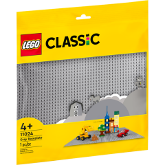 Конструктор LEGO Classic Gray Baseplate (11024)