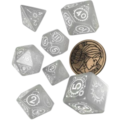 Набор кубиков Q Workshop Witcher Dice Set. Ciri. The Lady of Space and Time (SWCI02)