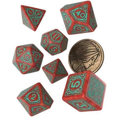 Набор кубиков Q Workshop Witcher Dice Set. Triss. Merigold the Fearless (SWTR02)