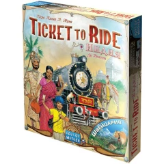 Дополнение Hobby World "Ticket to Ride Индия и Швейцария"