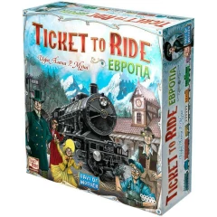 Настольная игра Hobby World "Ticket to Ride Европа" (3-е рус. изд.)