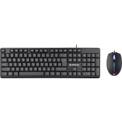 Клавиатура + мышь Defender C-991 Black